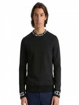 Michael Kors - Black Logo Trim Sweatshirt