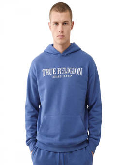 True Religion - Navy Blue Relaxed Hoodie
