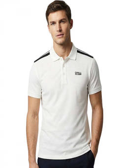 Cavalli Class - White Embroidered Logo Polo T-Shirt (XL)
