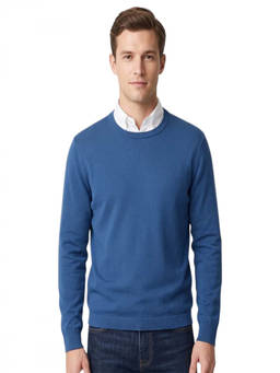 J.Crew - Blue Solid Sweatshirt