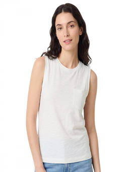 J.Crew - White Crew Neck Tank Top