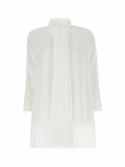 Loewe - Ivory Crepe Oversize Blouse