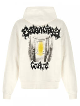 Balenciaga - White Salon De Couture Hoodie