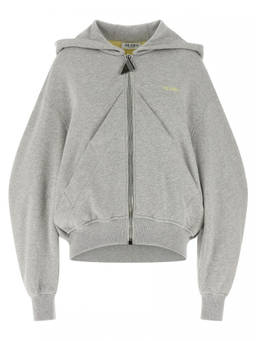 THE ATTICO - Grey Logo Hoodie