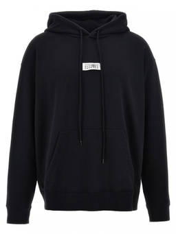 MM6 Maison Margiela - Black Numeric Signature Mm6 Hoodie