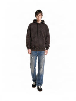 Diesel - Dark Brown Relaxed Hoodie