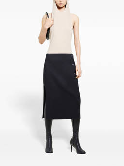 Courreges - Beige Halter neck Top (S)