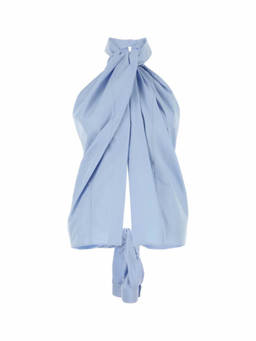Stella McCartney - Light Blue Poplin Top (S)