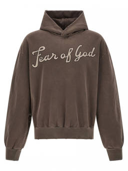 Fear of God - Brown Graphic Hoodie (S)