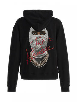 Ih Nom Uh Nit - Black Logo Hood Sweatshirt (XL)