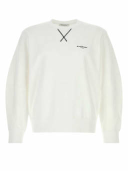 Givenchy - White Crew Neck Sweatshirt