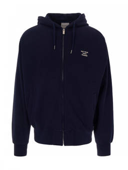 Drole De Monsieur - Navy Blue Zip Up Hoodie