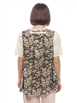 Stella McCartney - Off White Floral Crew Neck Top