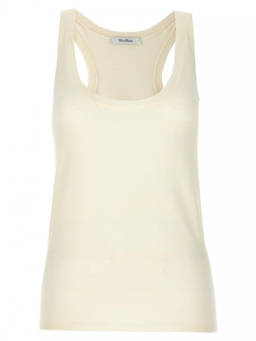 Max Mara - White Abbono Top (L)