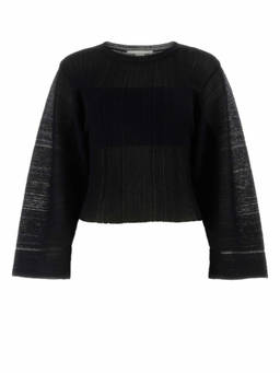 Stella McCartney - Black Viscosa Blend Top (S)