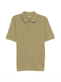 C.P. Company - Green Short Sleeves Polo T-Shirt (S)