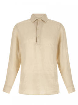 MC2 Saint Barth - Beige Full Sleeves Polo T-Shirt