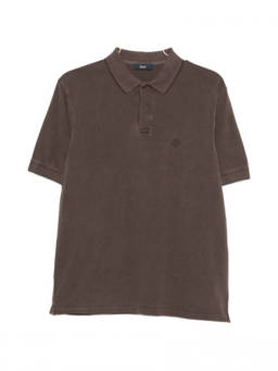 Herno - Dark Brown Logo Polo T-Shirt (XL)