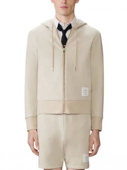 Thom Browne - Beige Hood Sweatshirt