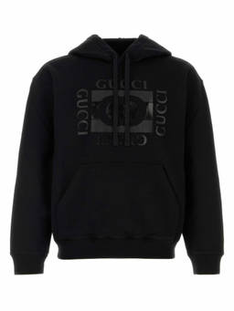 Gucci - Black Logo Hood Sweatshirt