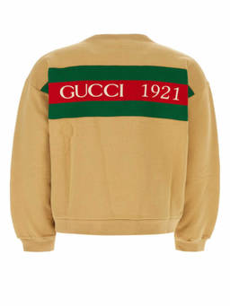 Gucci - Beige Crew Neck Sweatshirt