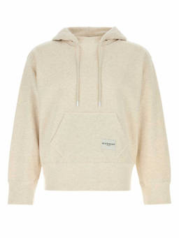 Givenchy - Light Beige Logo Hoodie