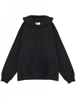 MSGM - Black Solid Hoodie