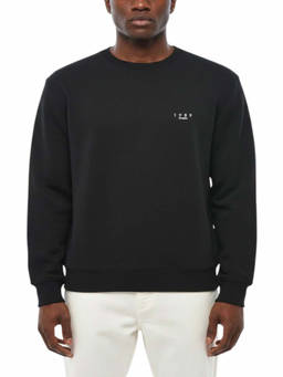 1989 STUDIO - Black Logo Crew Neck Sweatshirt