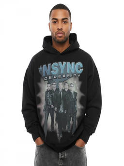 1989 STUDIO - Black Relaxed Graphic Hoodie
