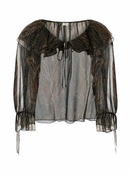 Saint Laurent - Multicolour Off-Shoulder Blouse (M)