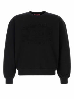 Gucci - Black Crew Neck Sweatshirt
