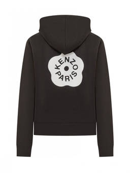 Kenzo - Black Logo Hood Sweatshirt (M)