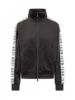 Dsquared2 - Black Logo Turtle Neck Sweatshirt