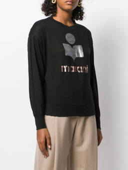 Marant Etoile - Black Klowia-Ga Sweatshirt