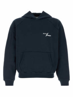 A.P.C. - Dark Blue Logo Hoodie