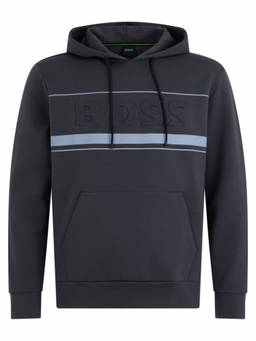 Boss - Dark Grey Regular Logo Hoodie