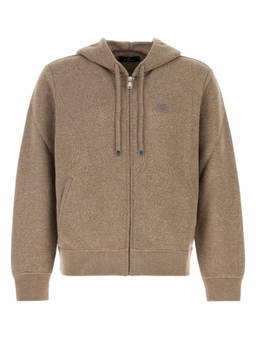 Etro - Beige Paisley Print Hoodie