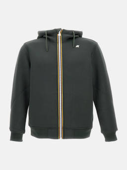 K-Way - Green Long Sleeves Logo Hoodie
