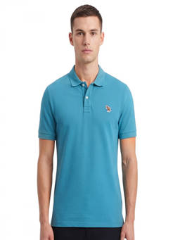 Ps By Paul Smith - Blue Shirt Collar Polo T-Shirt (L)