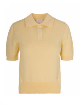 A.P.C. - Yellow Solid Shirt Collar Polo T-Shirt (M)