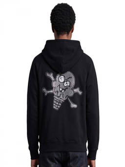 ICECREAM - Black Graphic Logo Hoodie