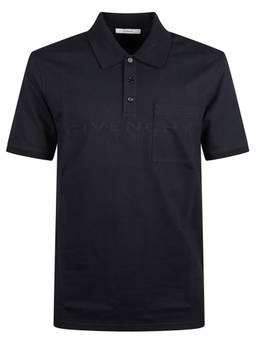 Givenchy - Navy Blue Regular-Fit Polo T-Shirt