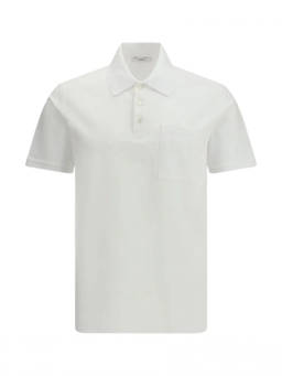 Givenchy - White Cotton Polo T-Shirt