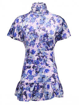 Isabel Marant - Purple Flower Print Top (L)