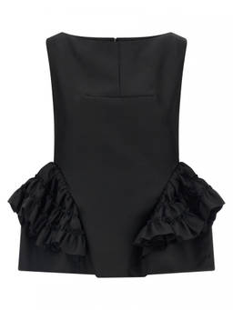 Dries Van Noten - Black Casey Top (M)