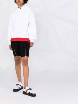 Alexander Wang - White Logo Hoodie