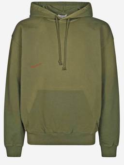 JW Anderson - Green Logo Embroidered Hoodie (S)