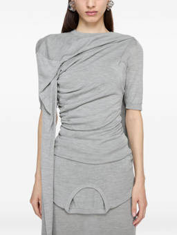 Acne Studios - Grey Asymmetrical Top (XS)