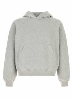 PRADA - Grey Relaxed Solid Hoodie (S)