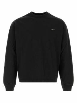 PRADA - Black Crew Neck Sweatshirt